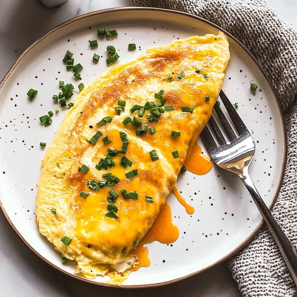 Cheese Omelette Platter