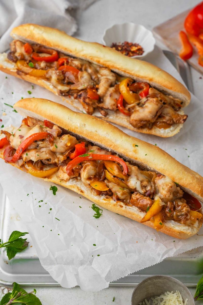 Chicken Philly Cheesesteak