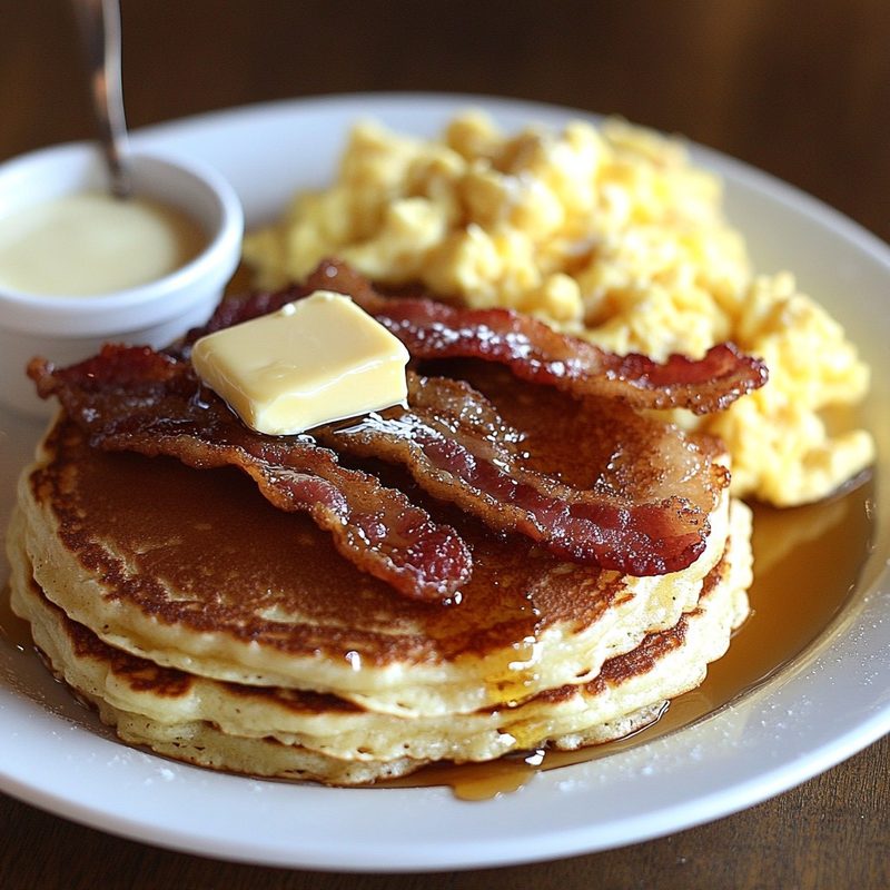 Pancakes with Meat