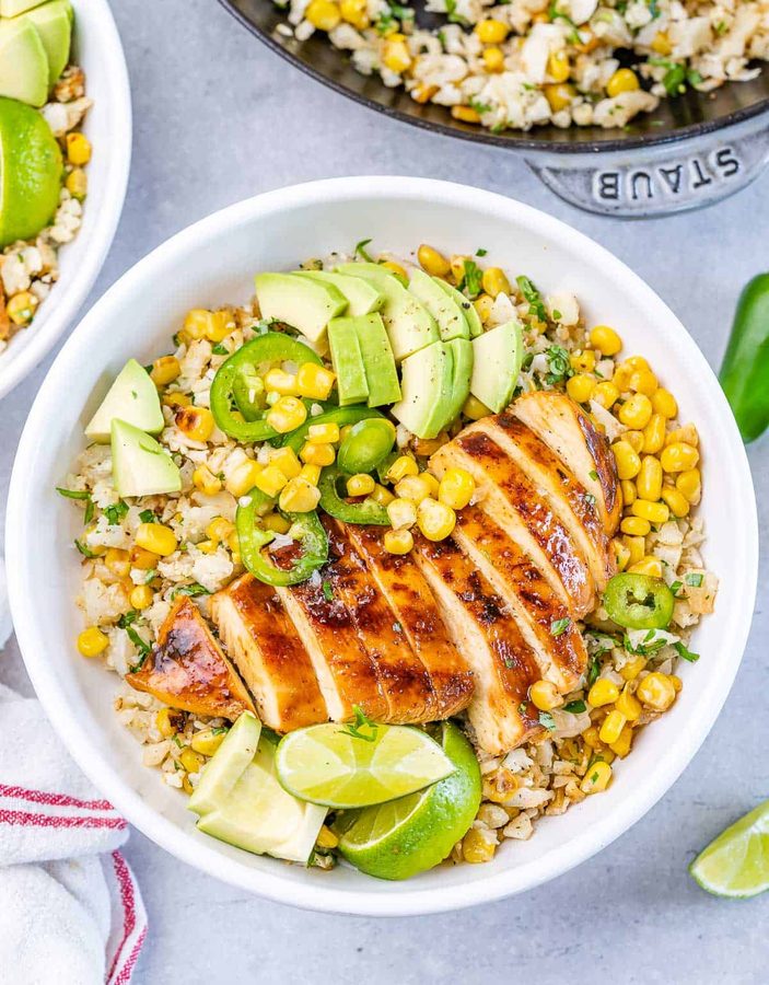 Chipotle Chicken Over Rice