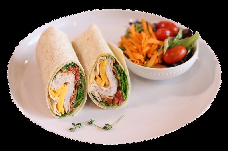 Turkey B.L.T. Wrap