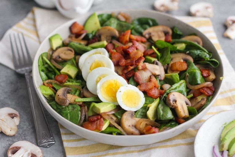 Fresh Spinach Salad