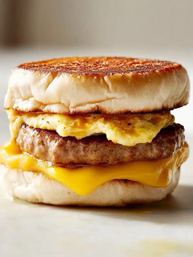 Sausage, Egg and Cheese Roll